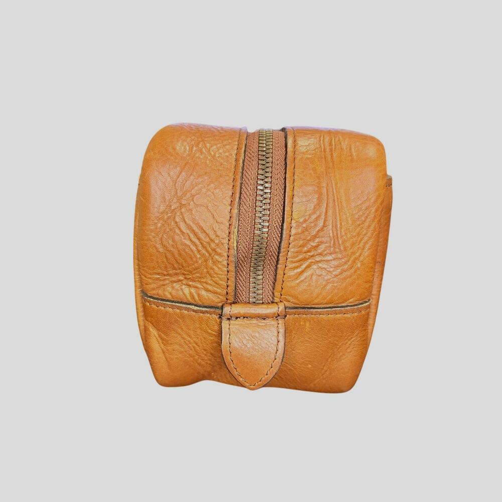 Tecovas The Bartlett Leather Travel Kit - Cognac - New Without Tags - Picture 6 of 16